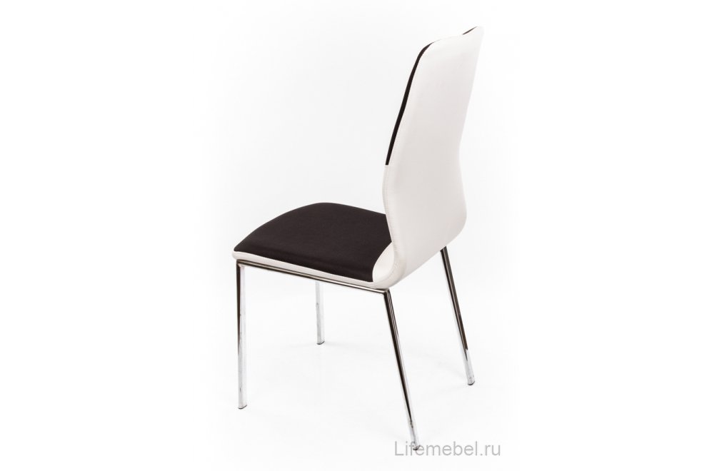 Стул F668 черный / белый