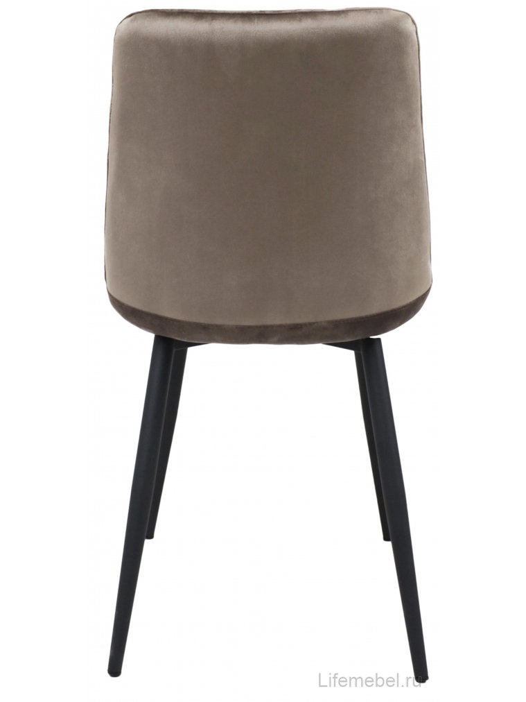 Стул на металлокаркасе Fred new бежевый / черный