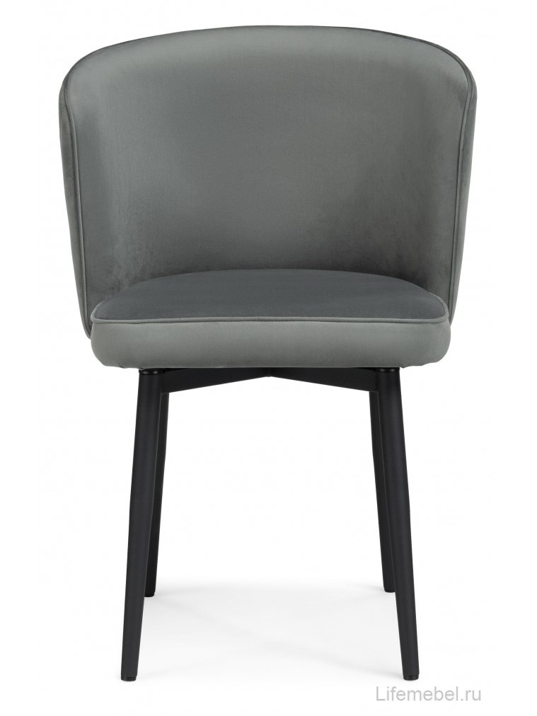 Стул на металлокаркасе Фрибур крутящийся MR-11 / черный