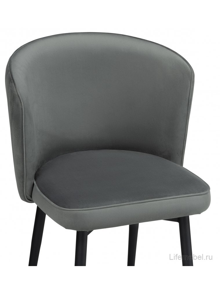 Стул на металлокаркасе Фрибур крутящийся MR-11 / черный