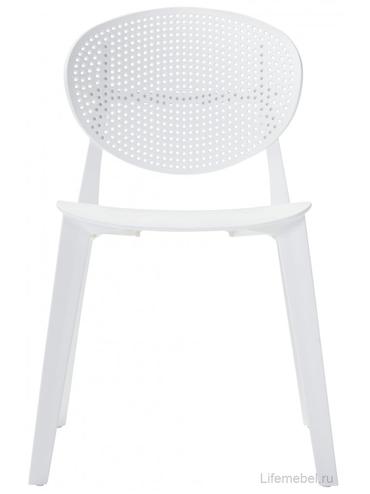 Стул на металлокаркасе Gianni white