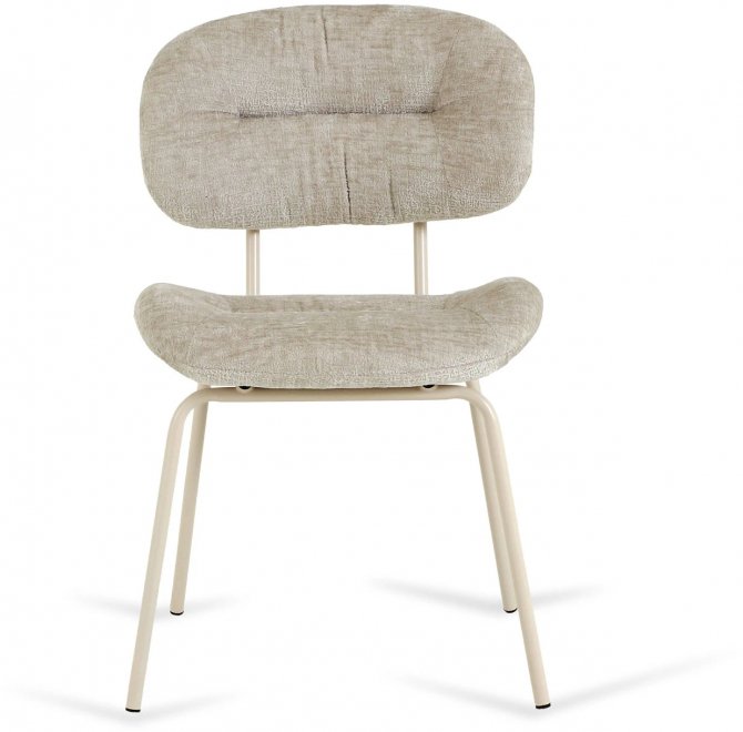 Стул на металлокаркасе Gigi бежевый