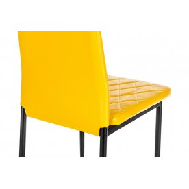 Стул Jams черный / желтый