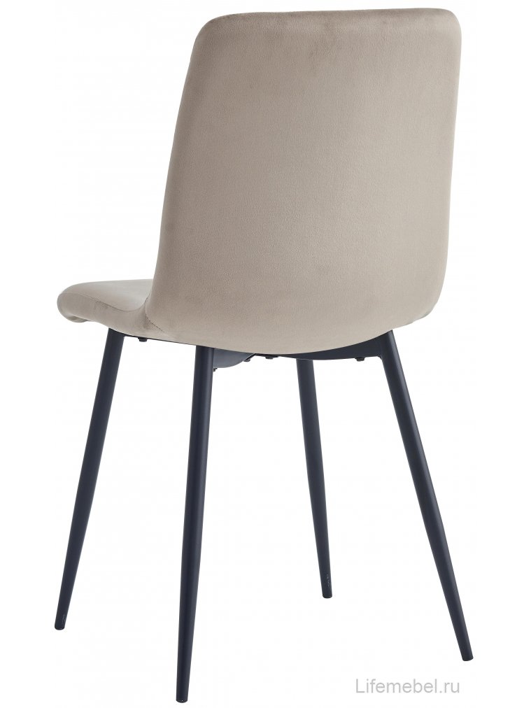 Стул на металлокаркасе Bianca DC212 мокко G62-13 / черный