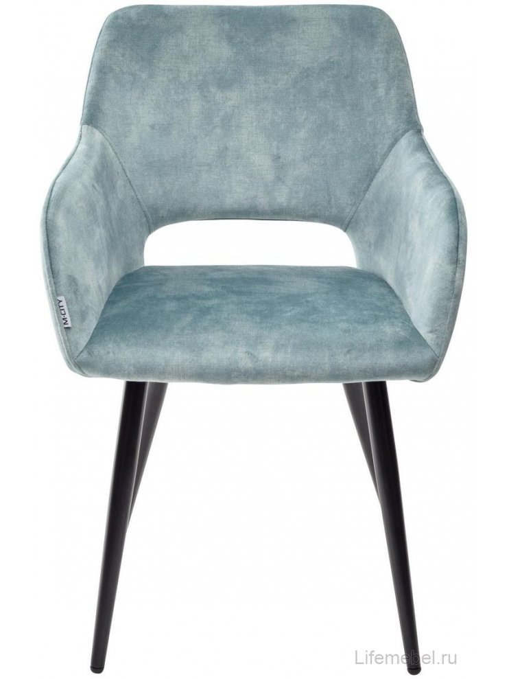 Стул на металлокаркасе Ally VBP-216 античный зеленый / черный