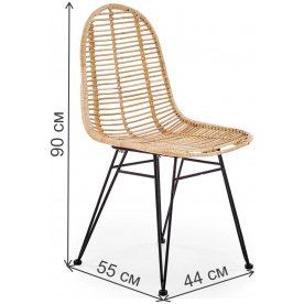 Стул на металлокаркасе K337