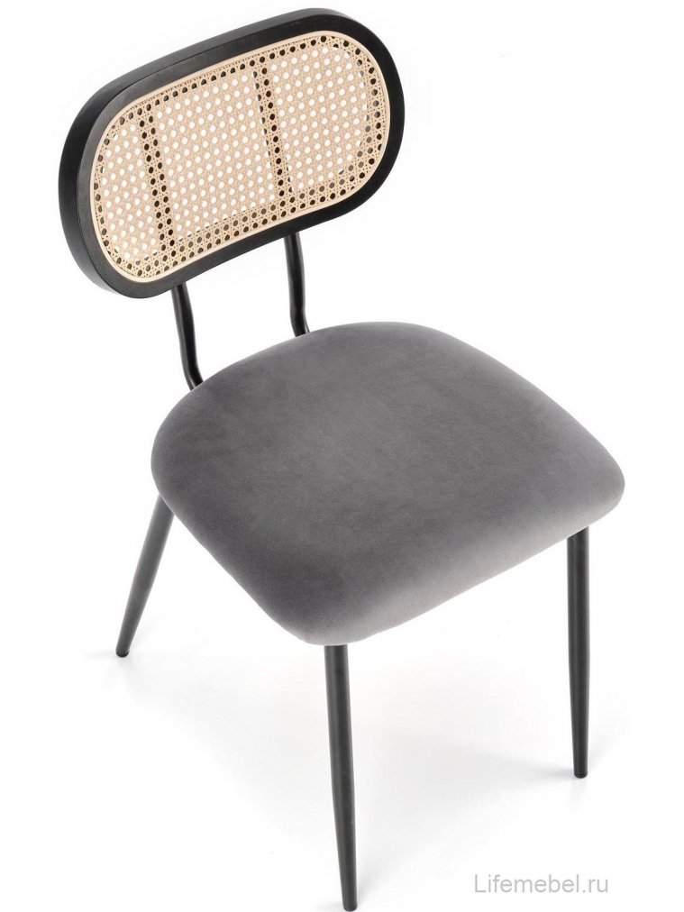 Стул на металлокаркасе K503 серый