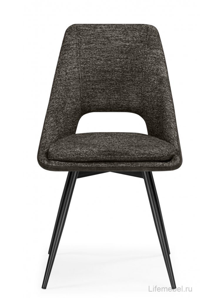 Стул на металлокаркасе Avianus вращающийся коричневый / черный