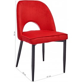 Стул на металлокаркасе Белфаст