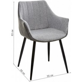 Стул на металлокаркасе Belinda TRF-08