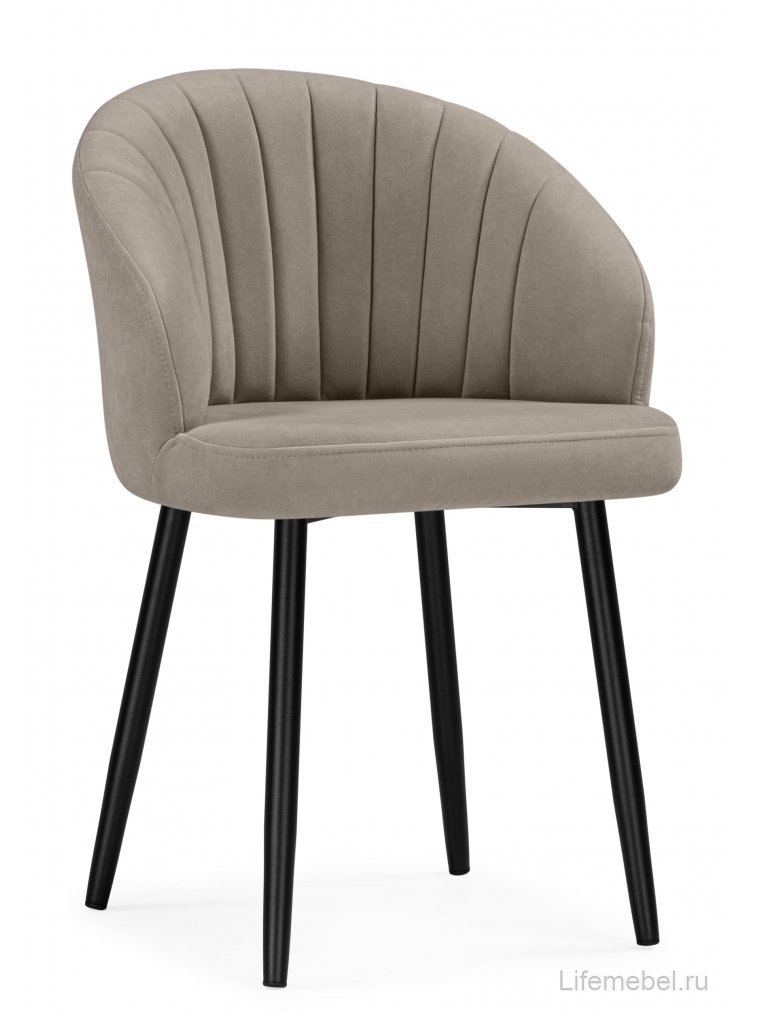 Стул на металлокаркасе Бэнбу крутящийся marseille 16 данс / черный