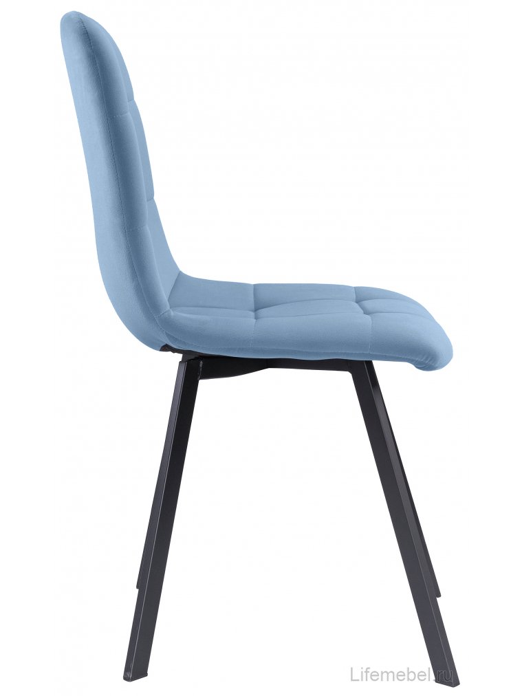 Стул на металлокаркасе Bruk light blue