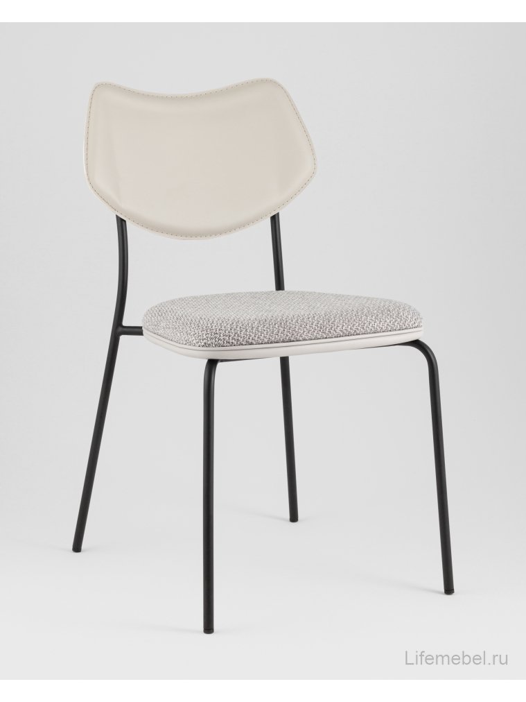 Стул на металлокаркасе Casey серый