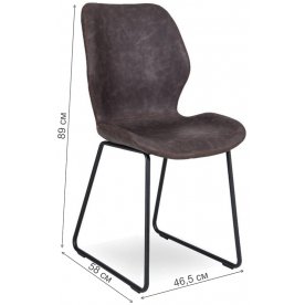 Стул на металлокаркасе D32