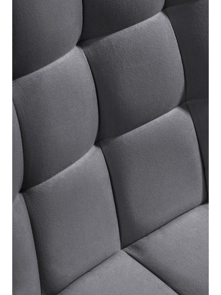 Стул на металлокаркасе Челси темно-серый 996 / черный