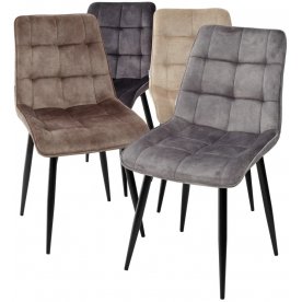 Стул на металлокаркасе Chic Bluvel-40