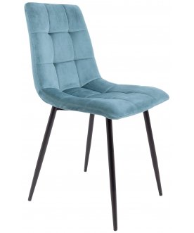 Стул на металлокаркасе Dallas бирюзовый