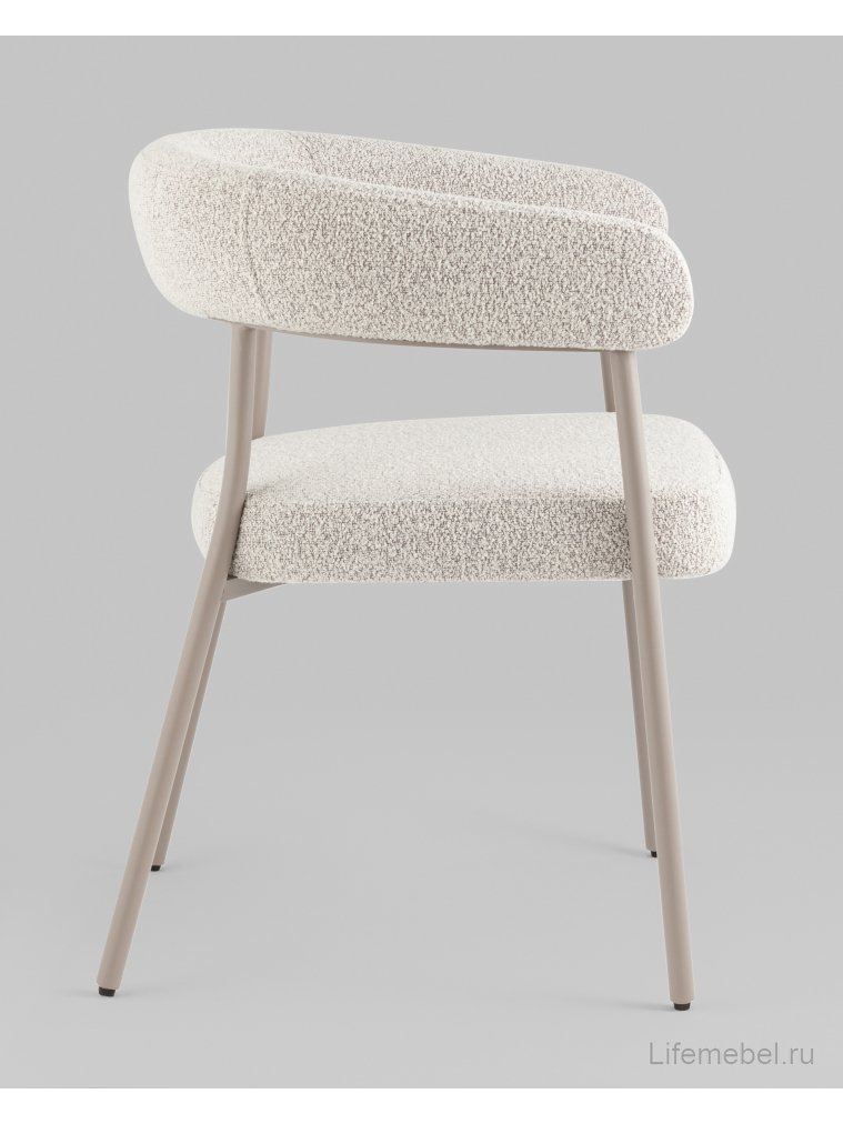 Стул на металлокаркасе Бемби, серый