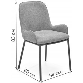 Стул на металлокаркасе K481