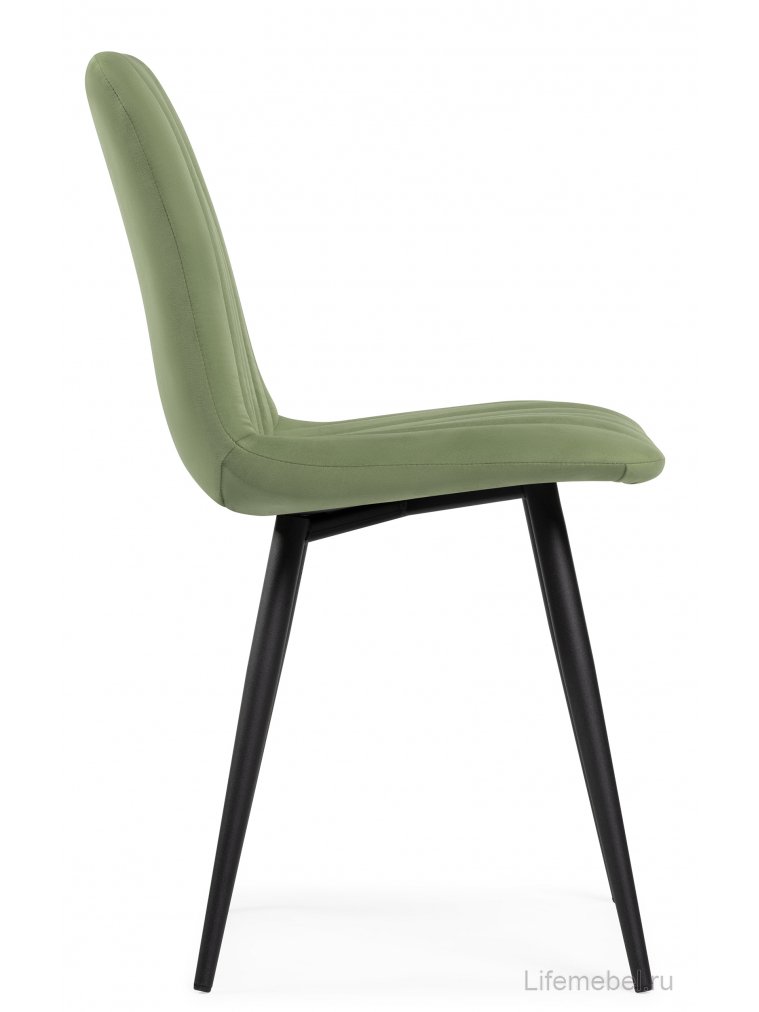 Стул на металлокаркасе Дани фисташковый (zd 651) / черный