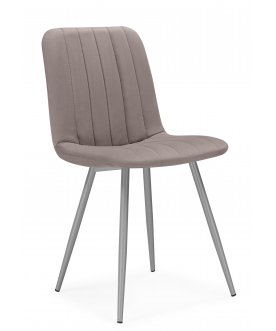 Стул на металлокаркасе Дани латте (zd 290) / серый