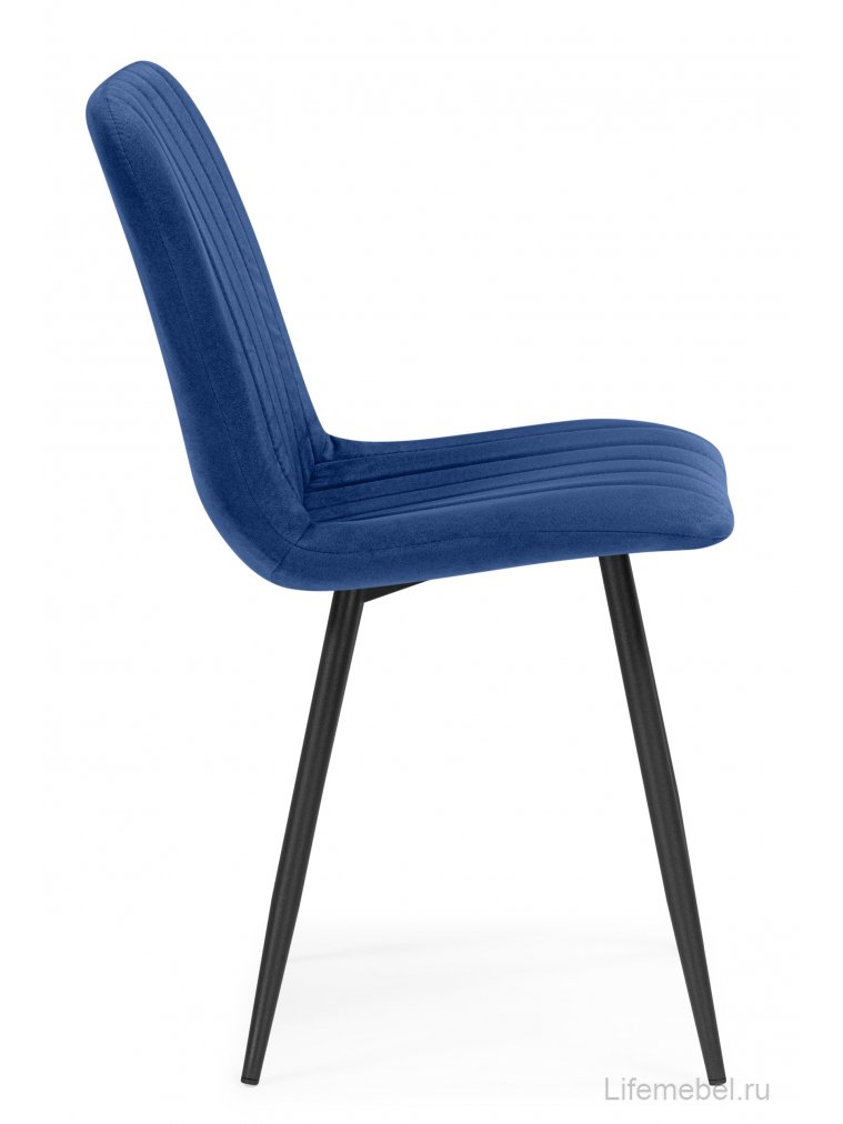 Стул на металлокаркасе Дани синий (zd 798) / черный