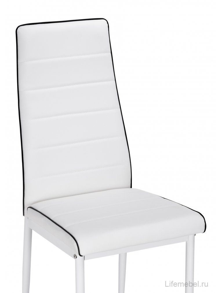 Стул на металлокаркасе DC2-001 white / black