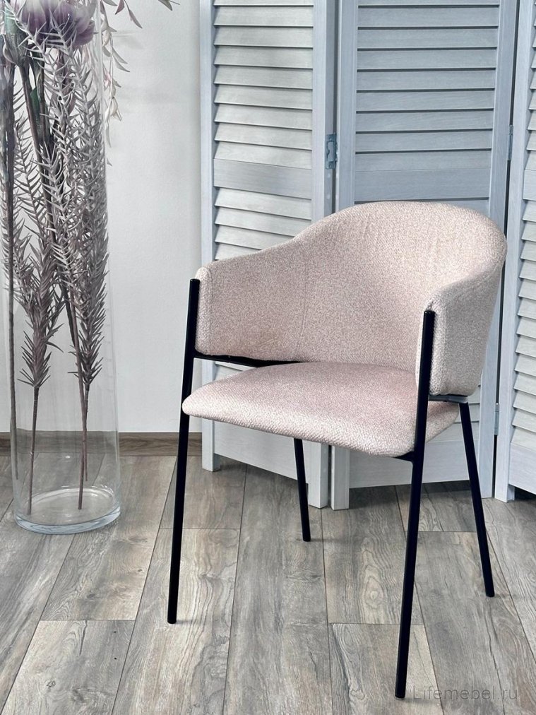 Стул на металлокаркасе Дилл бежевый