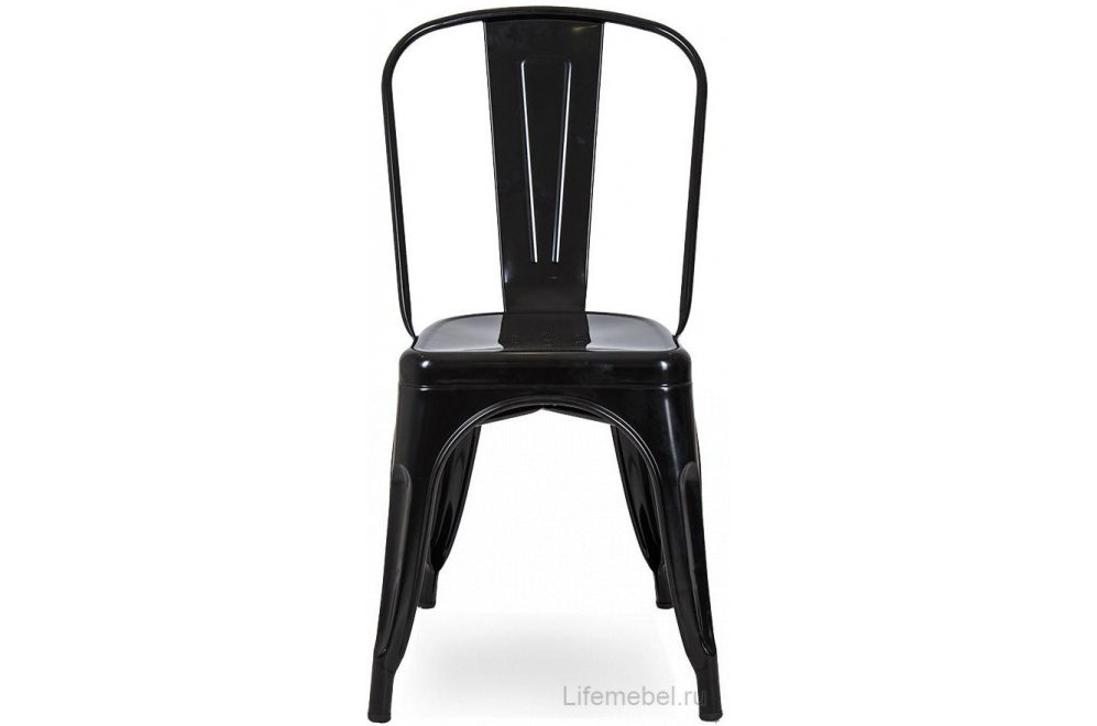 Стул на металлокаркасе N-21 Glossy black