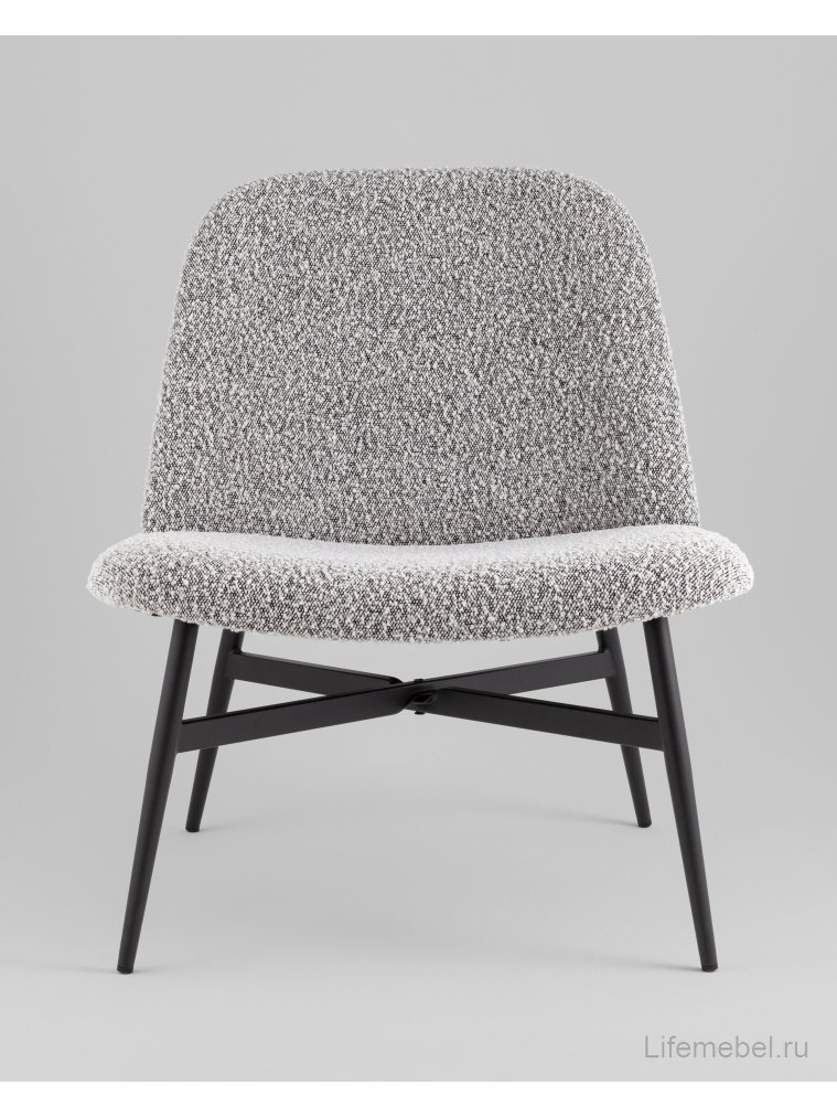 Стул на металлокаркасе  Лэйм, серый