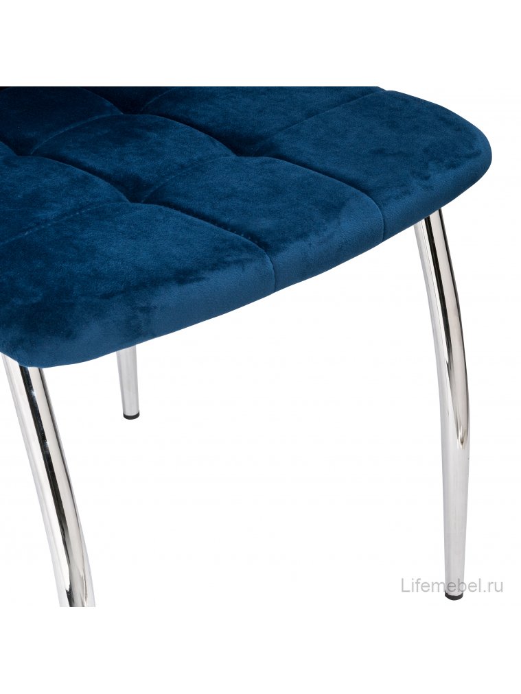 Стул на металлокаркасе Farini dark blue