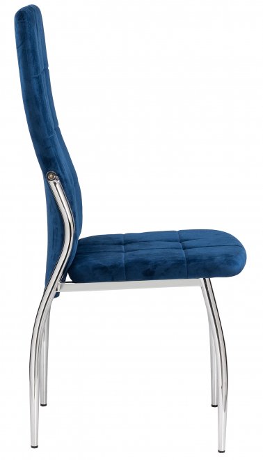 Стул на металлокаркасе Farini dark blue