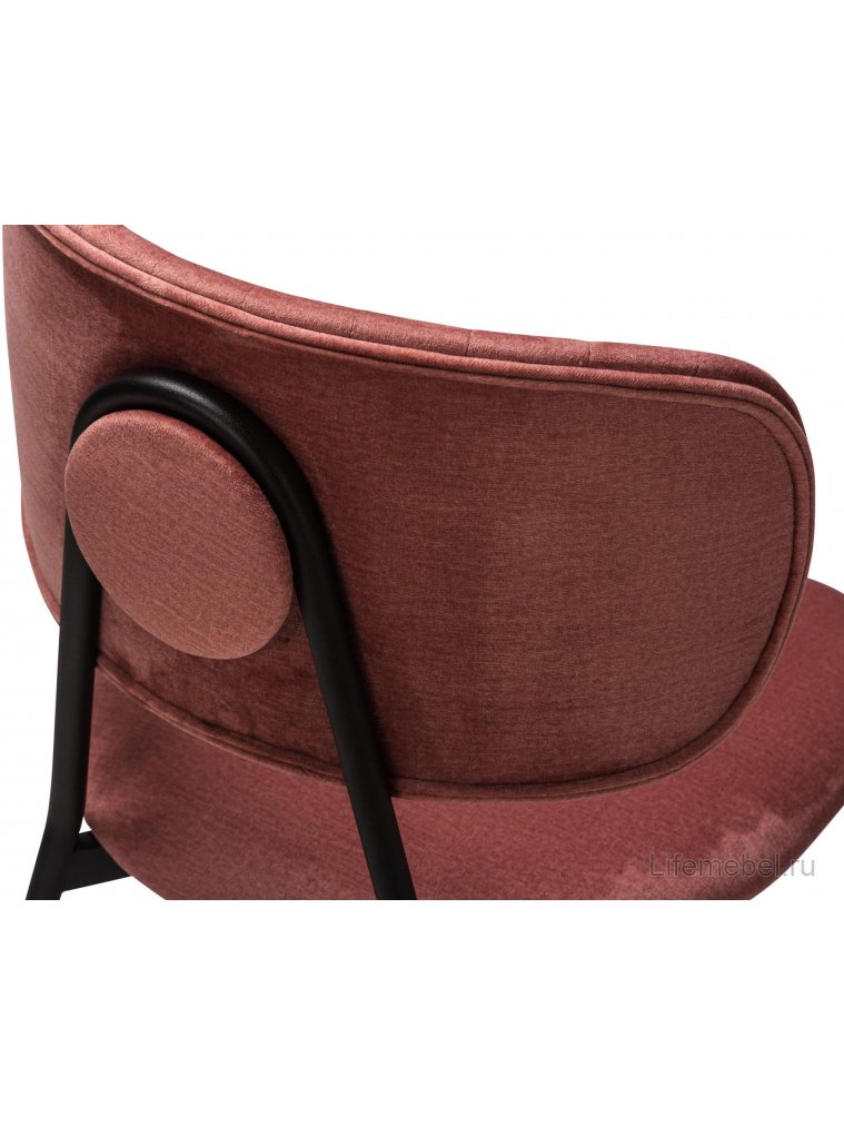 Стул на металлокаркасе Fendi терракот