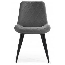 Стул на металлокаркасе Fox dark gray