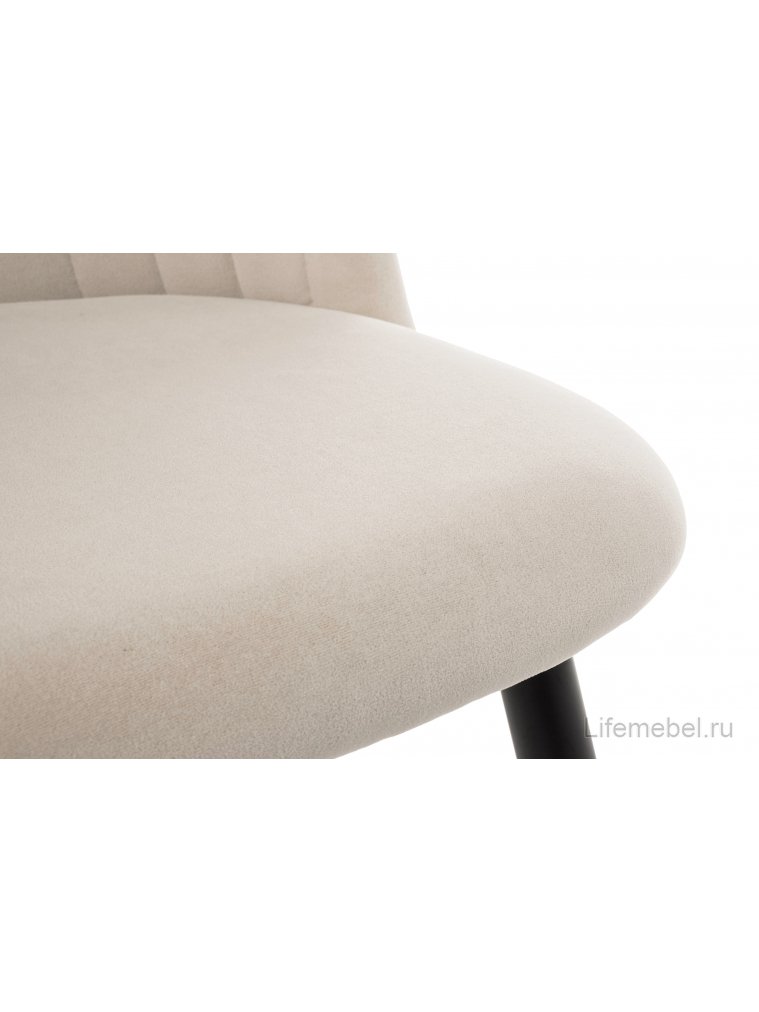 Стул на металлокаркасе Gabi 1 beige / black