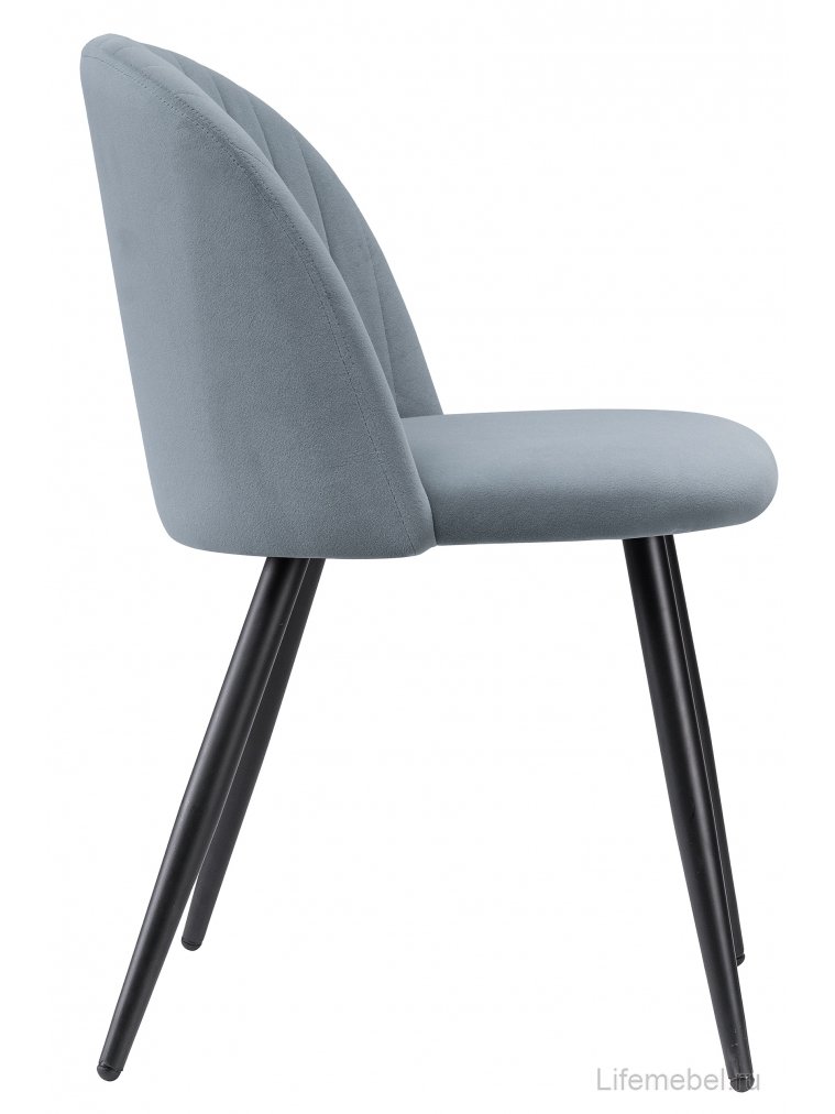 Стул на металлокаркасе Gabi 1 gray / black