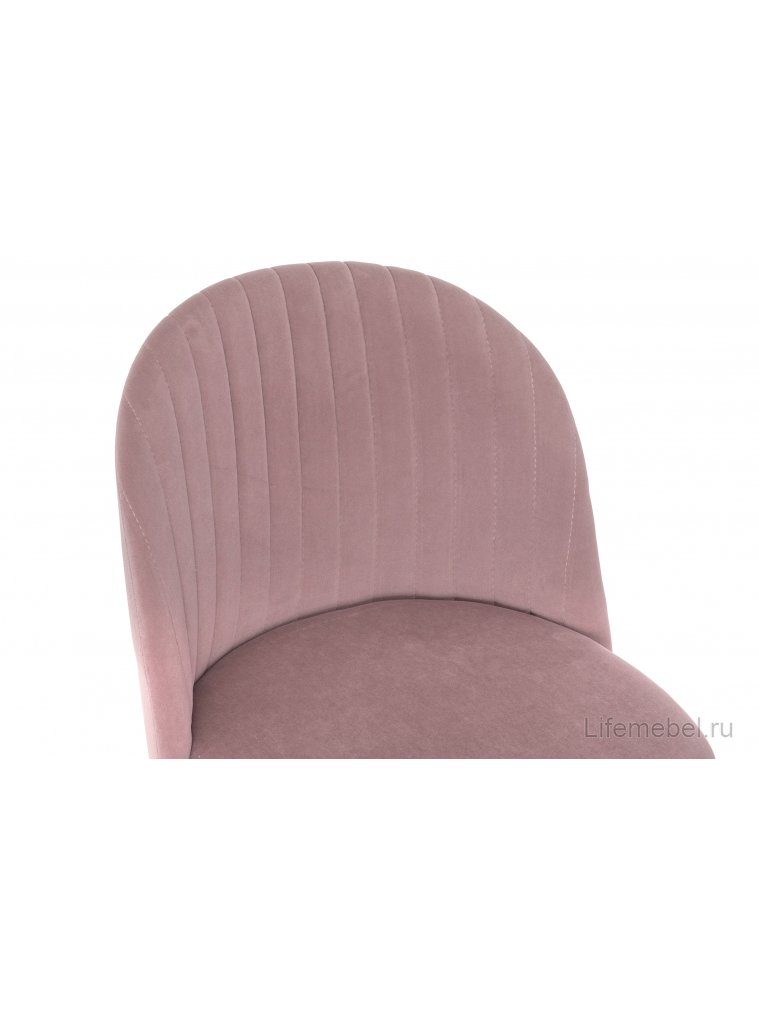 Стул на металлокаркасе Gabi 1 light purple / black