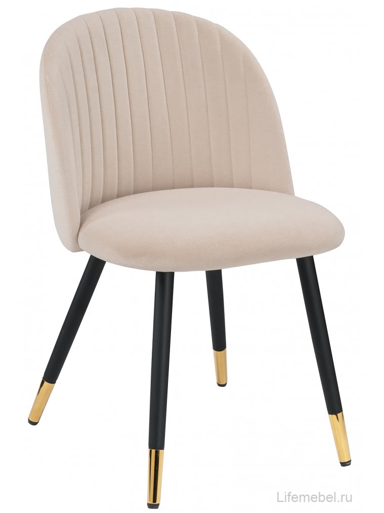 Стул на металлокаркасе Gabi бежевый