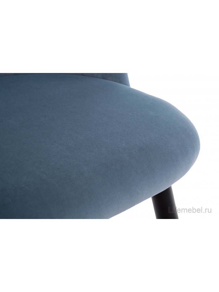 Стул на металлокаркасе Gabi blue / black