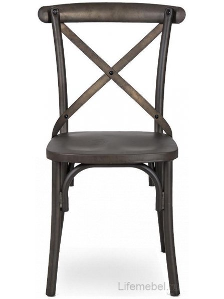 Стул на металлокаркасе N-33 gunmetal