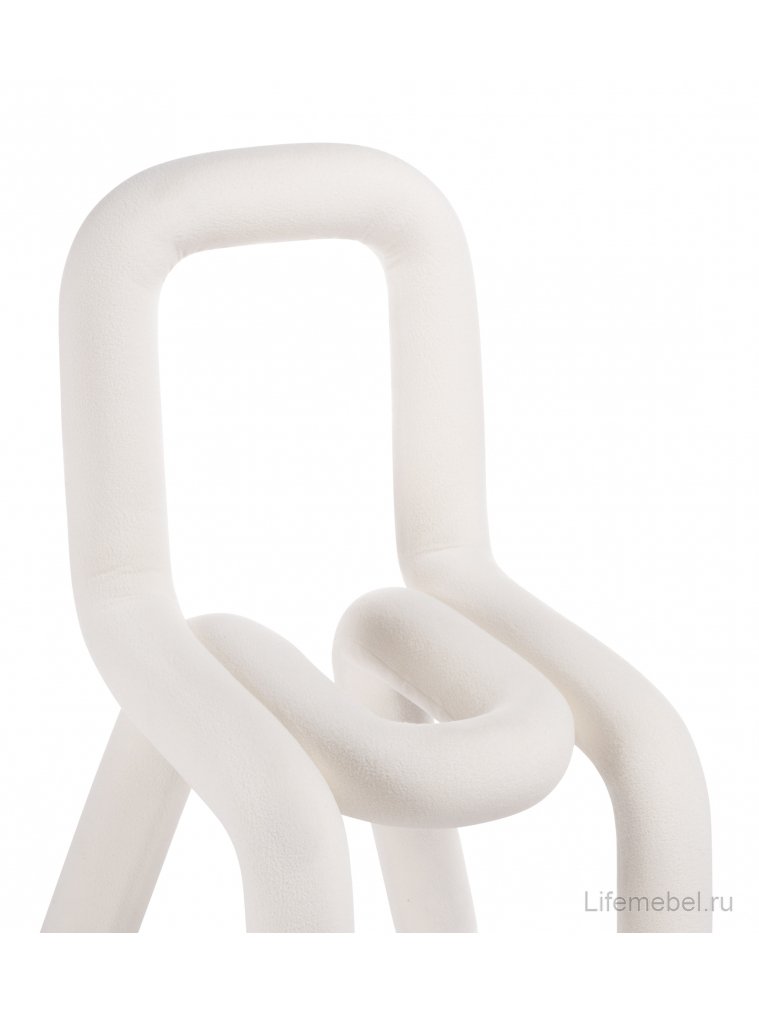 Стул на металлокаркасе Garden white