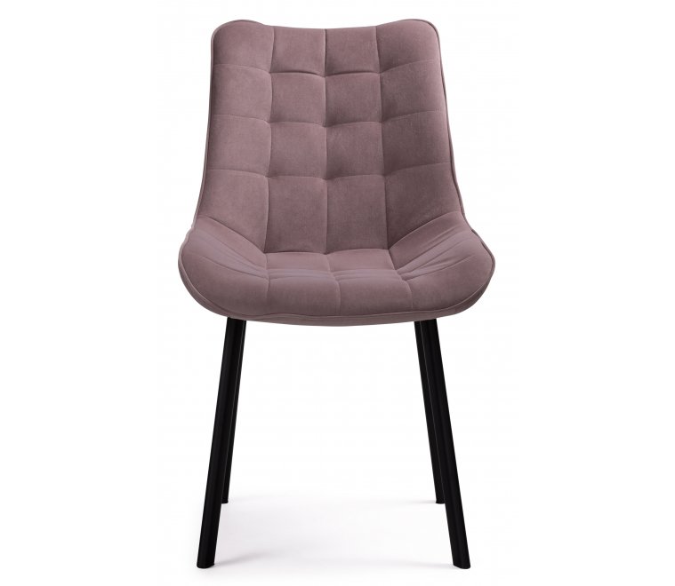 Стул на металлокаркасе Hagen light purple / black