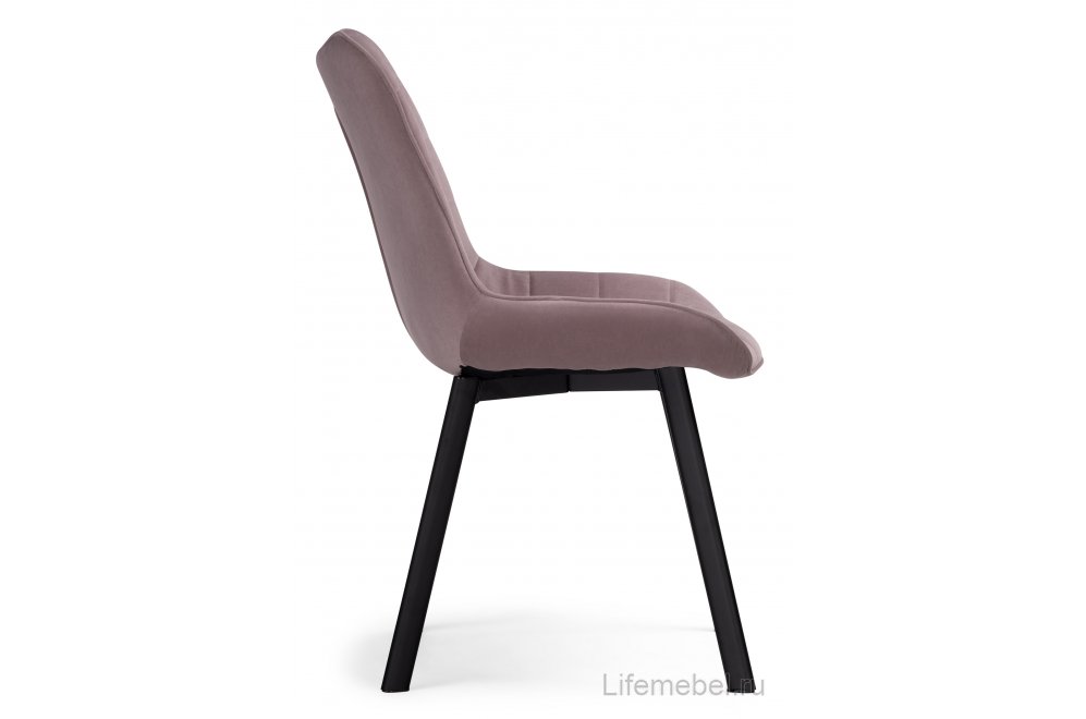 Стул на металлокаркасе Hagen light purple / black