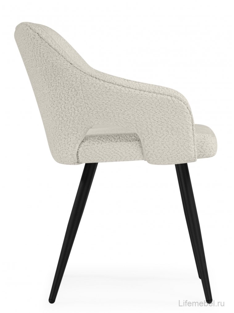 Стул на металлокаркасе Hera beige / black