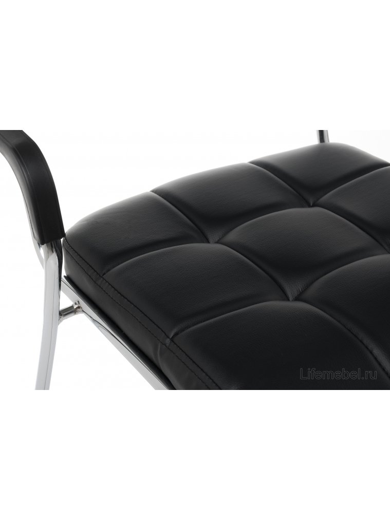 Стул на металлокаркасе Iso lux black с-116-1