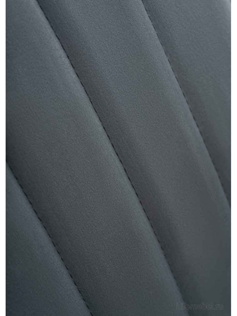 Полубарный стул Joan dark grey / steel