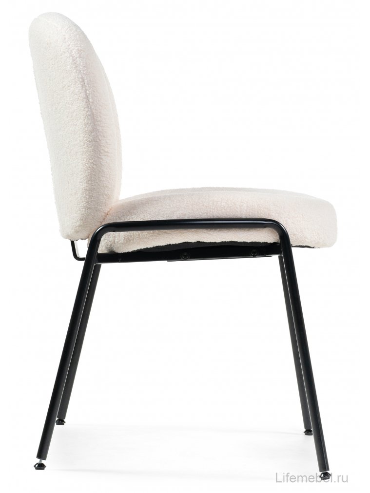 Стул на металлокаркасе Kalipso 1 white / black