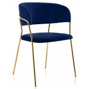 Kamelia 1 dark blue / gold