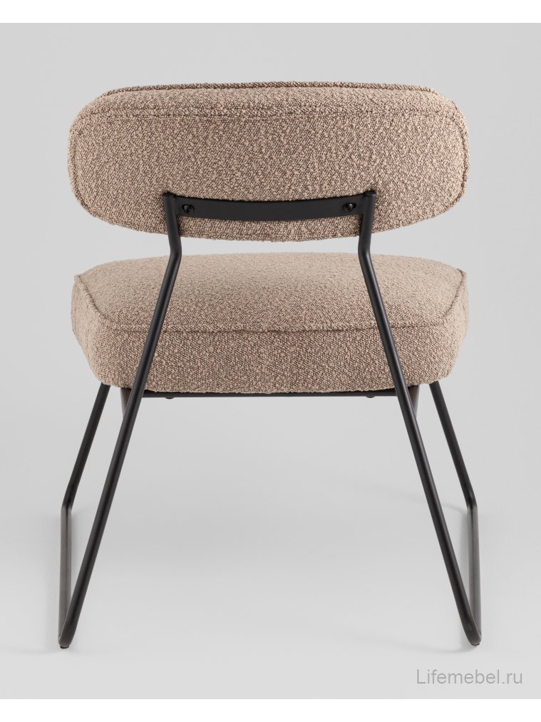 Стул на металлокаркасе Кайла, бежевый