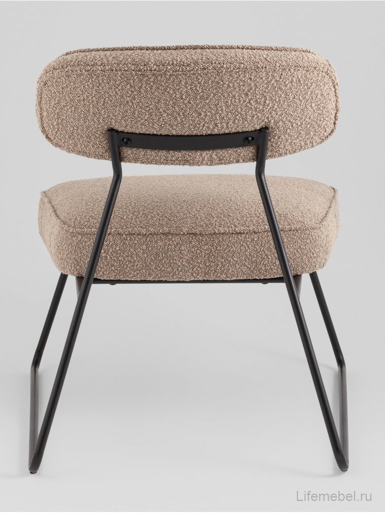 Стул на металлокаркасе Кайла, бежевый